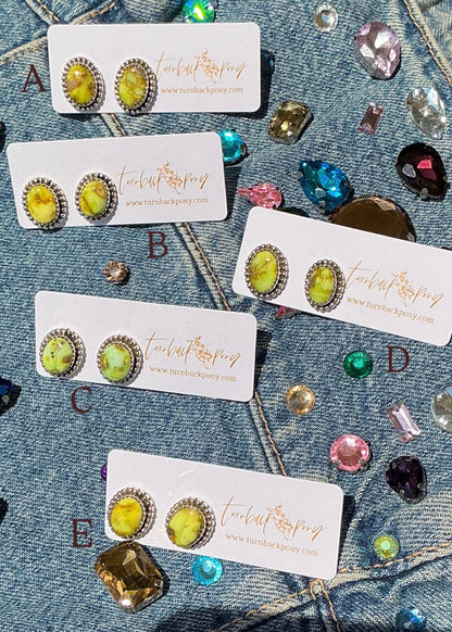 Naomi Earrings - Turnback Pony ™ - Earrings