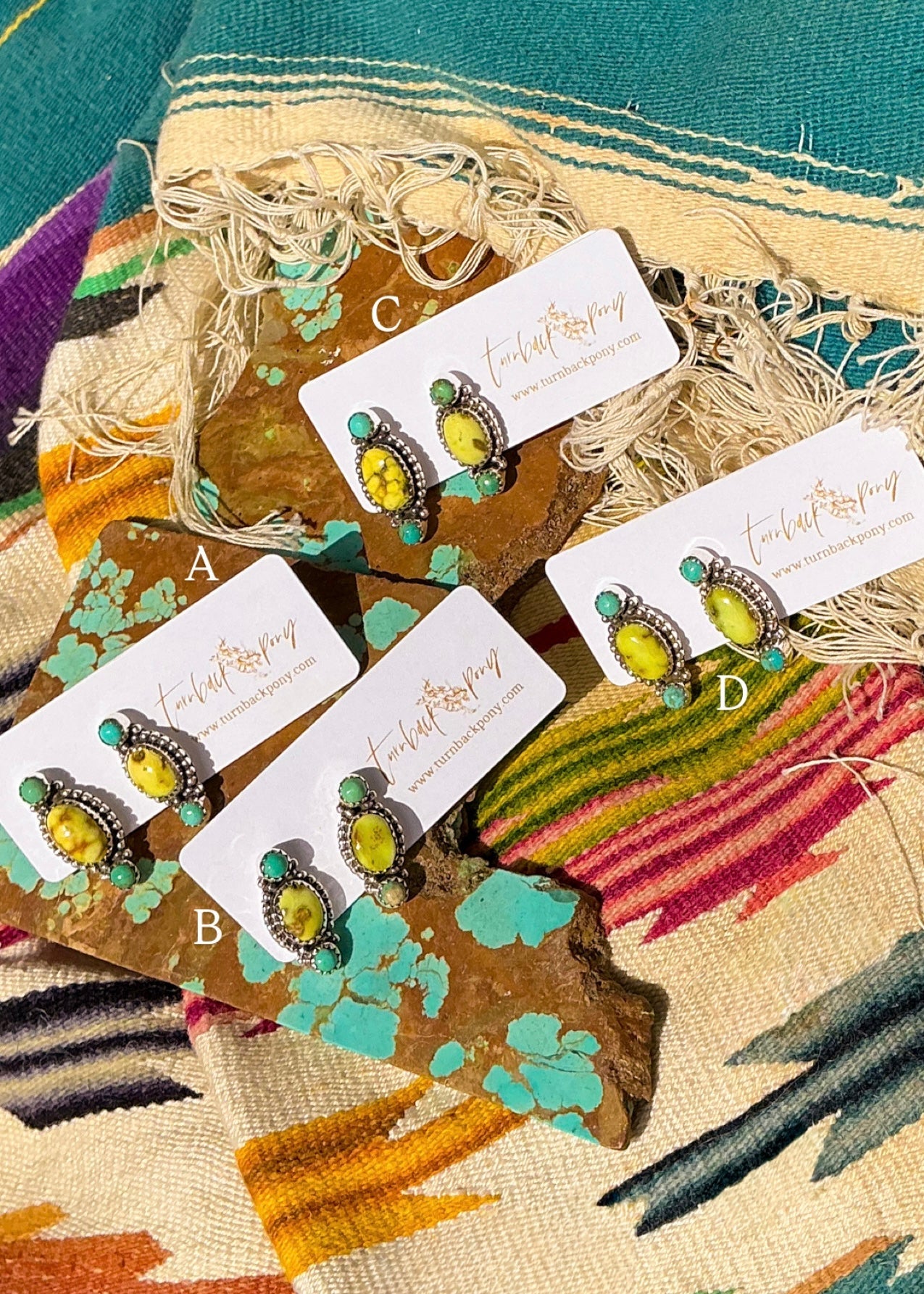 Joslin Earrings - Turnback Pony ™ - Earrings