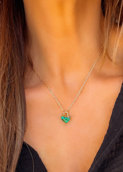 Kinsel Gold Necklace