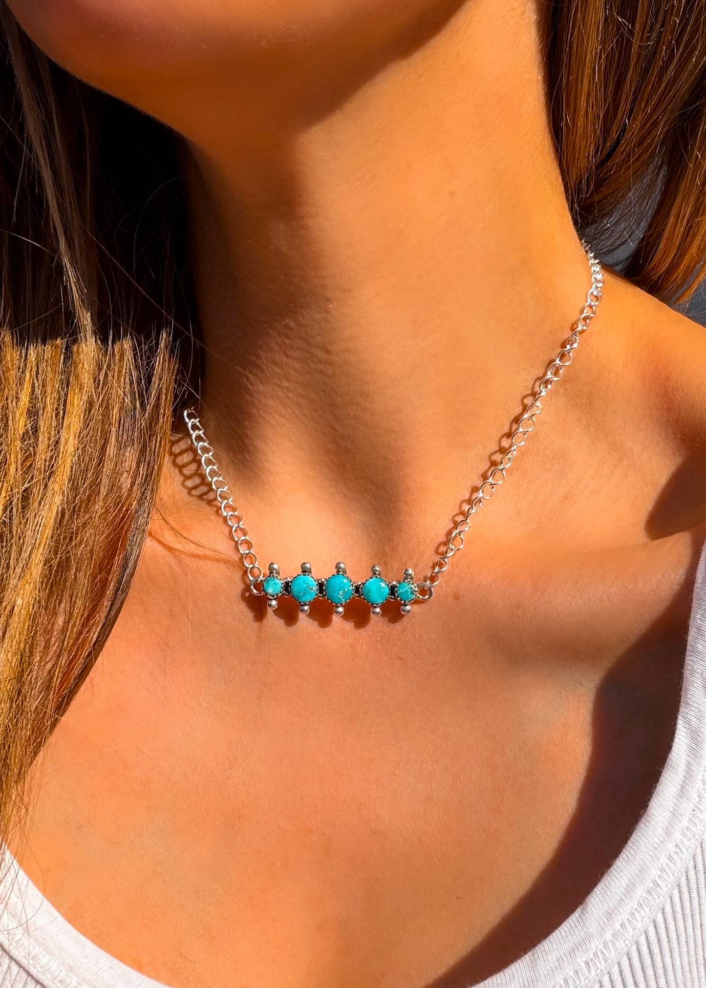 Painted Sky Choker Necklace
