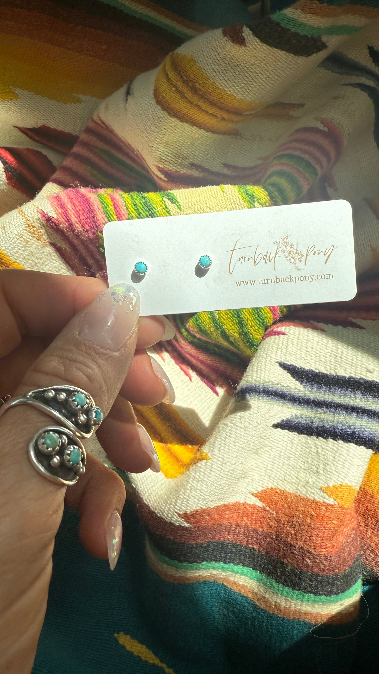 Yearling Studs - Turnback Pony ™ - Earring