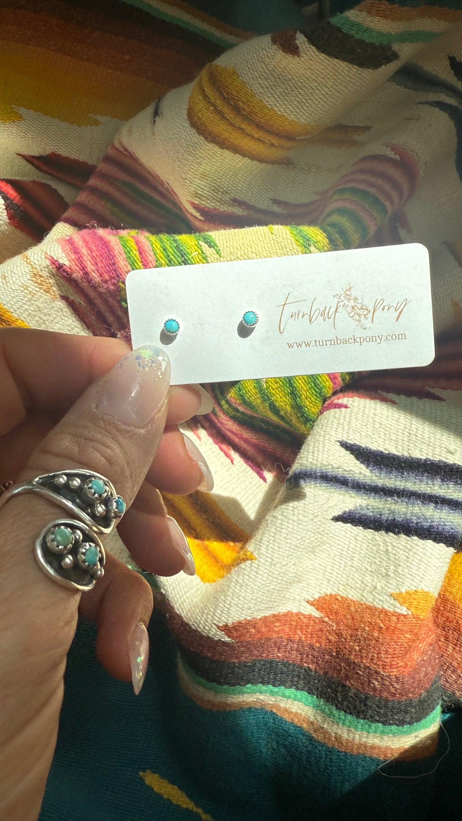 Yearling Studs - Turnback Pony ™ - Earring