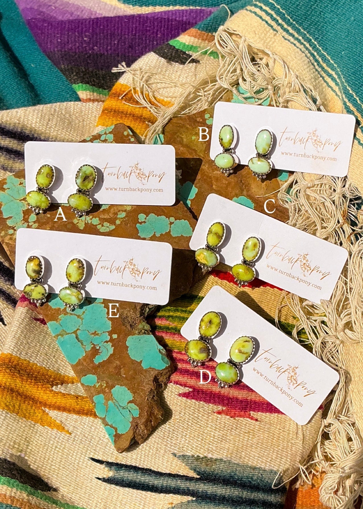 Addison Earrings - Turnback Pony ™ - Earrings