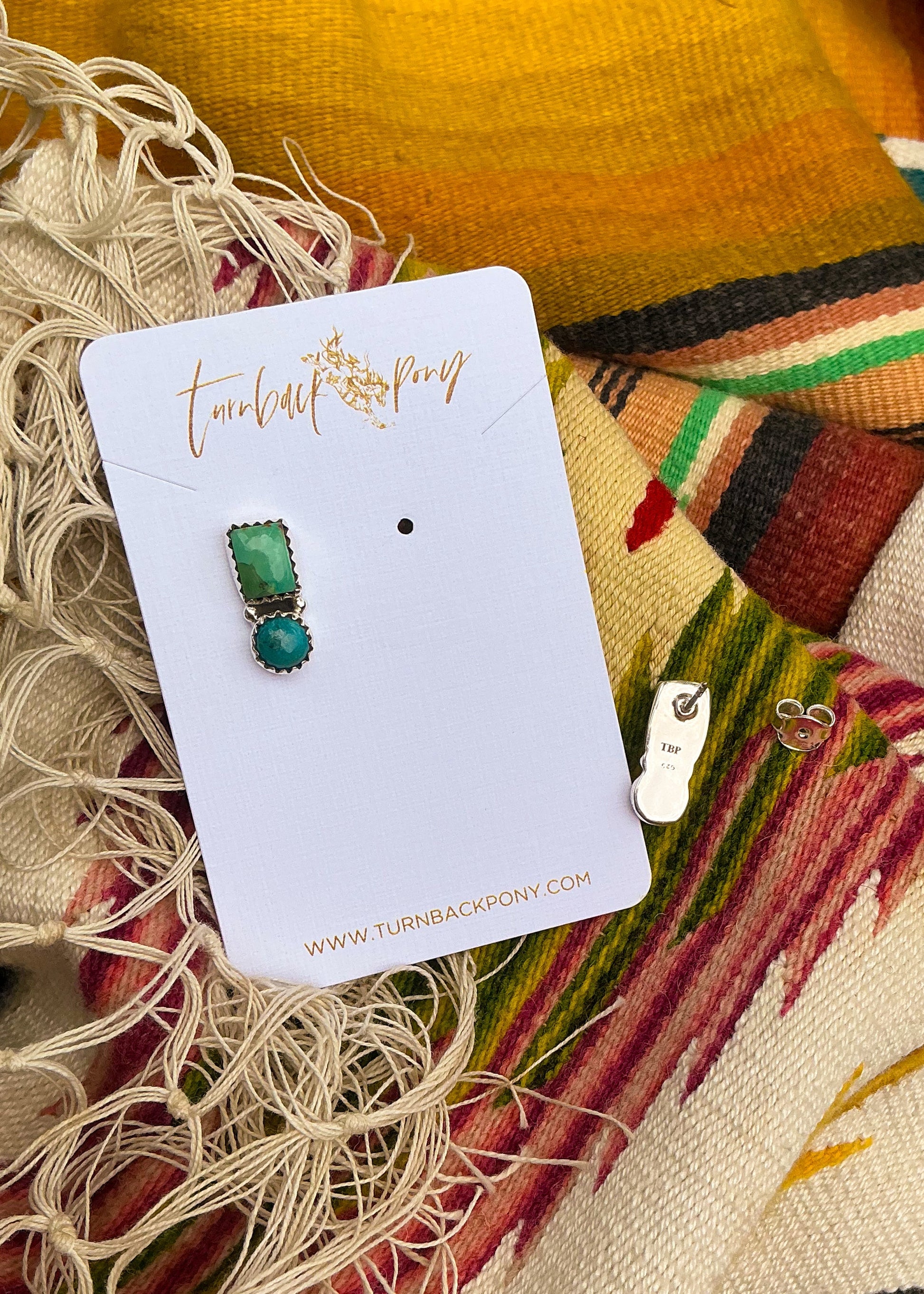 Seabiscuit Studs - Turnback Pony ™ - Earrings