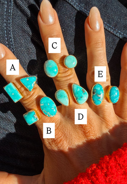 Louisa Path Gold Adjustable Ring