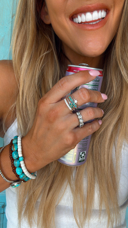 Silver KT Stack - Turnback Pony ™ - Rings