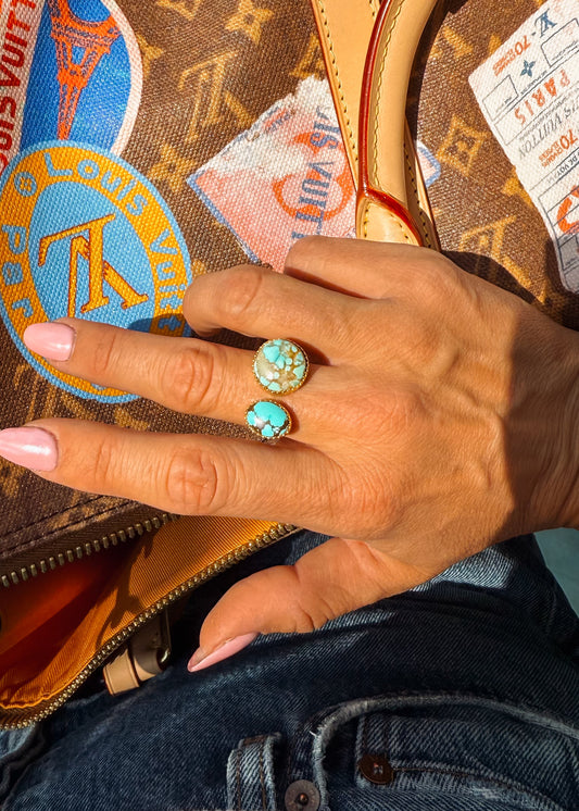 Joni Adjustable Ring (Style 3) - Turnback Pony ™ - Rings