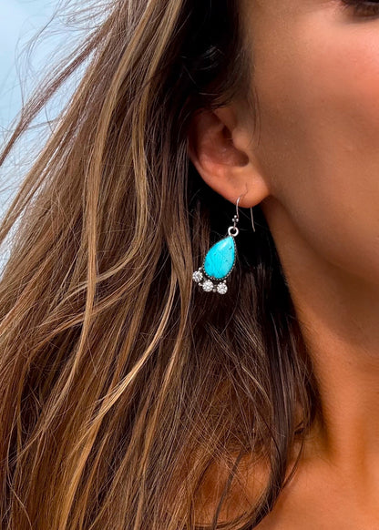 Crystal Earrings - Turnback Pony ™ - Earring