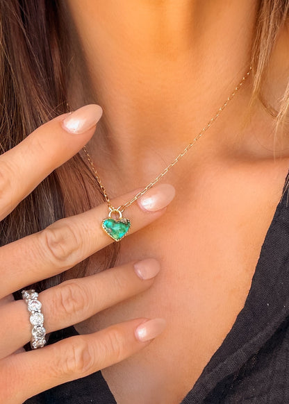 Kinsel Gold Necklace