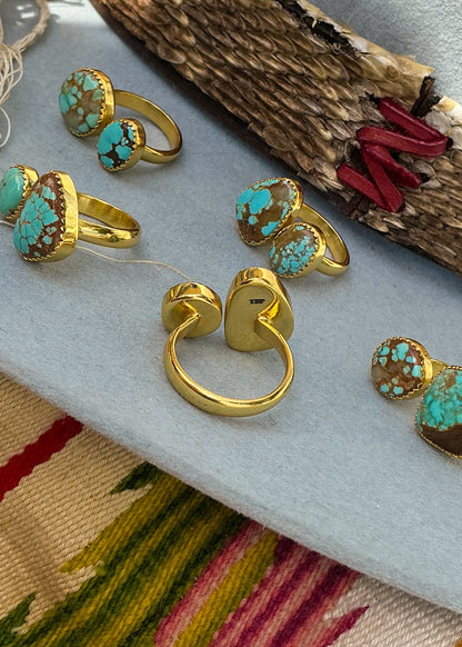 Joni Adjustable Ring (Style 3) - Turnback Pony ™ - Rings
