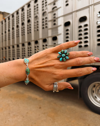 Blake Turquoise Bracelet - Turnback Pony ™ - Bracelet