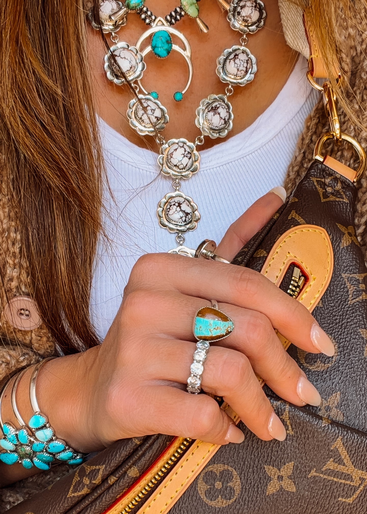 7777 Wild Horse Necklace