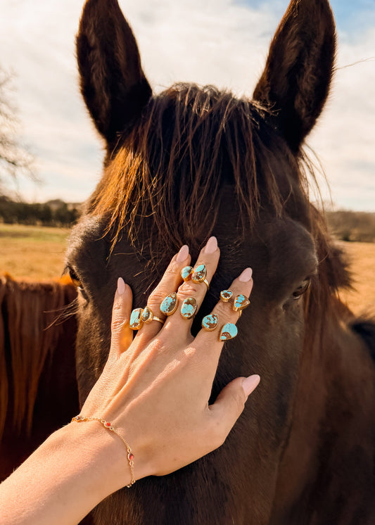 Amelia Adjustable Ring - Turnback Pony ™ - Ring
