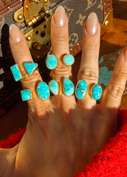 Louisa Path Gold Adjustable Ring