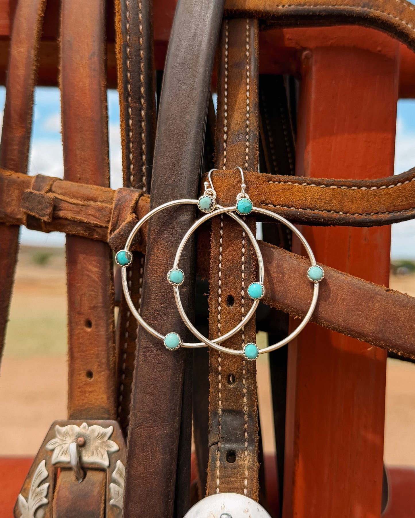 Carmen Hoop Earrings - Turnback Pony ™ - Earring