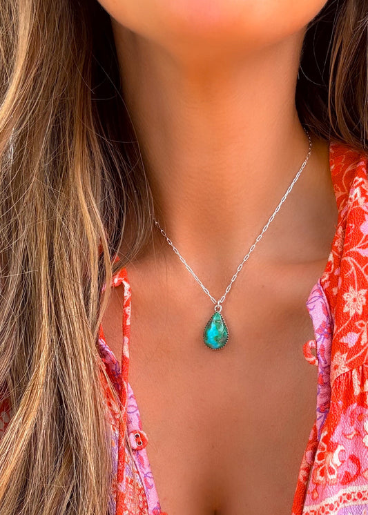 Rein Necklace (Pick Your Stone) - Turnback Pony ™ - Necklace