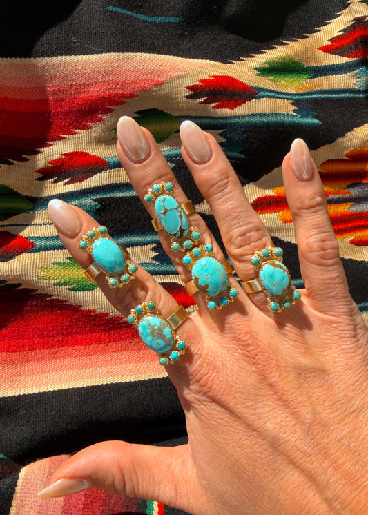 Carlin Gold Adjustable Ring