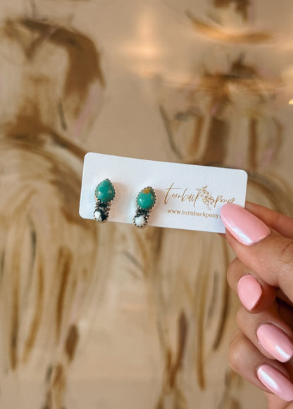 CowboyWay Studs - Turnback Pony ™ - Earring