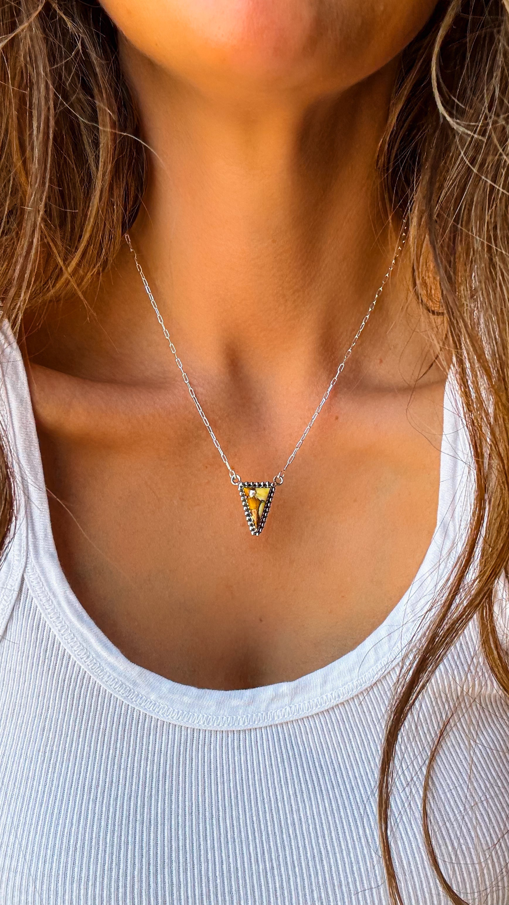 Maley Necklace (Lemon) - Turnback Pony ™ - Necklace