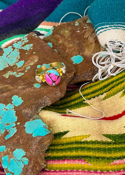 Elle Adjustable Ring - Turnback Pony ™ - Rings