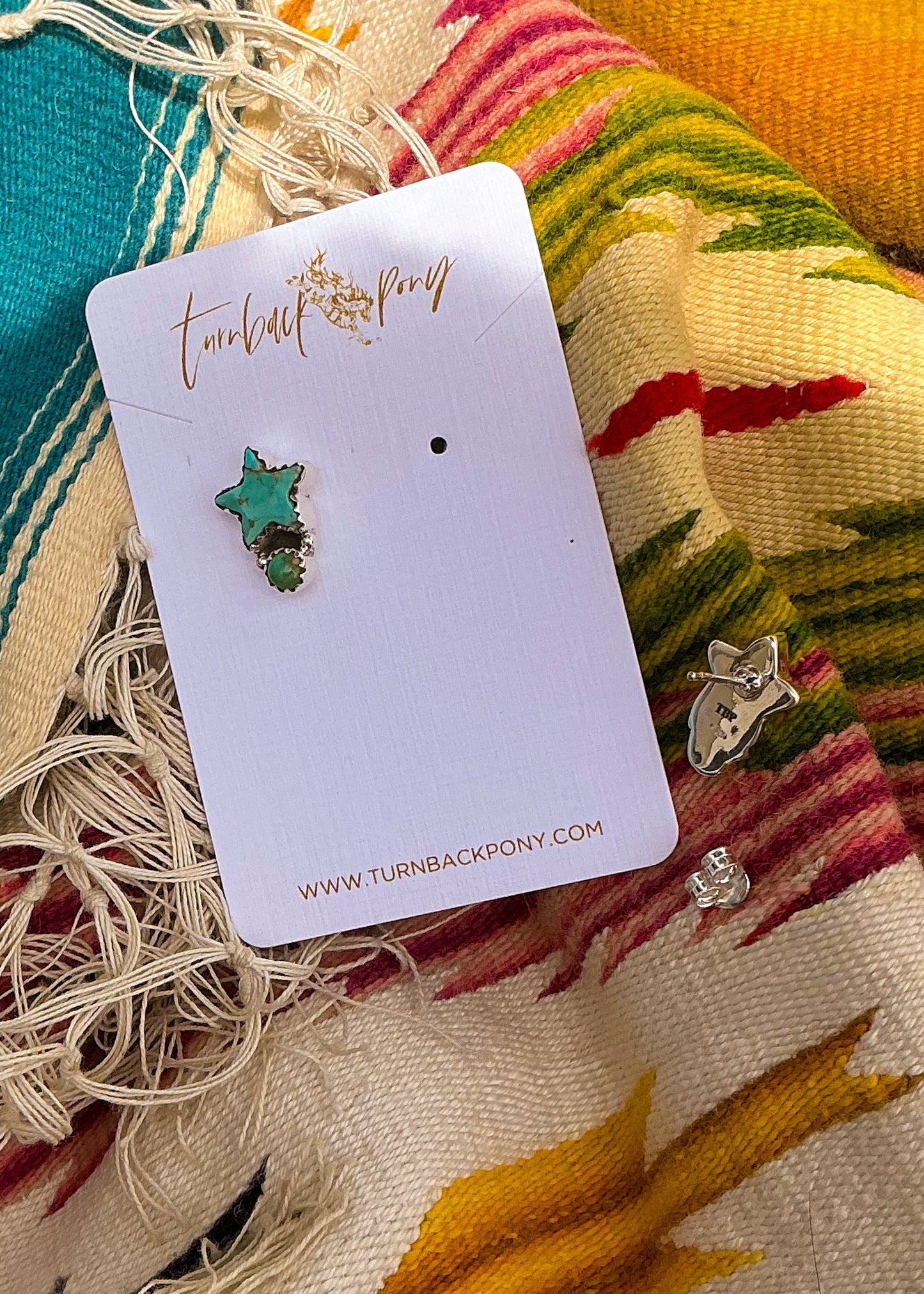 American Studs - Turnback Pony ™ - Earrings