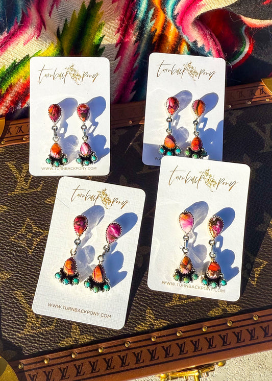Starie  Range Earrings - Turnback Pony ™ - Earrings