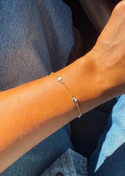 Dainty White Buffalo Pony Club Bracelet - Turnback Pony ™ - Bracelet