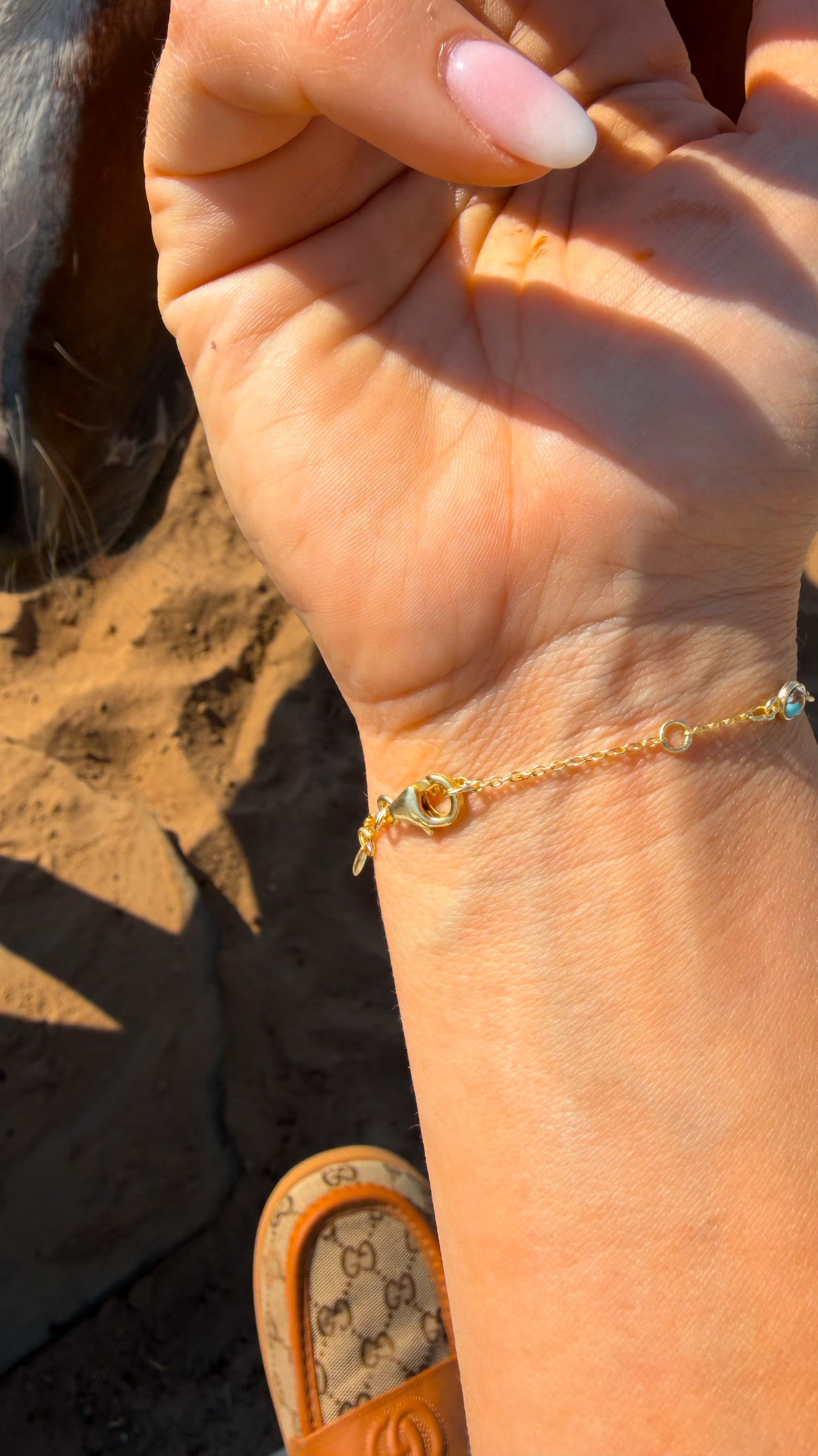 Dainty Cotton Candy Pony Club Bracelet - Turnback Pony ™ - Bracelet