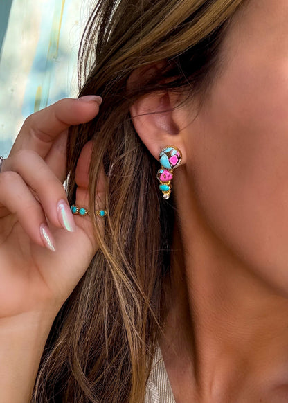 Fayrie Gold Earrings - Turnback Pony ™ - Earrings