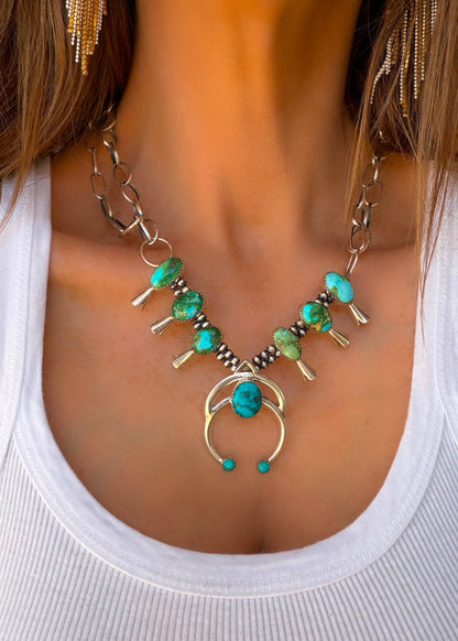 Raina Squash Blossom Necklace