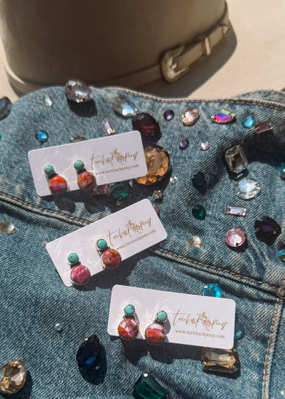 Hold on Tight Earrings - Turnback Pony ™ - Earrings
