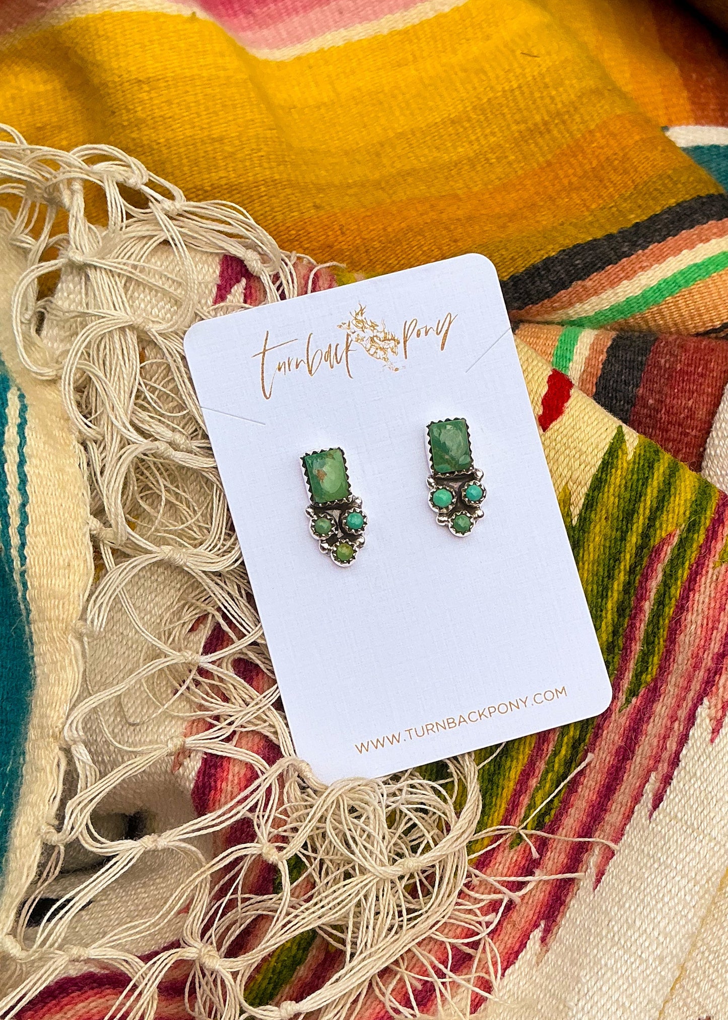 Mustang Studs - Turnback Pony ™ - Earrings