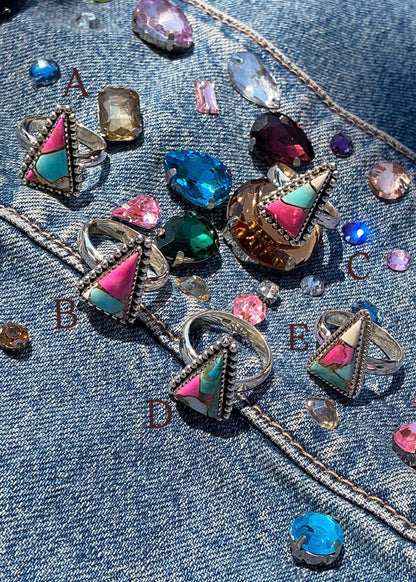 Reegal Rings (Cotton Candy) - Turnback Pony ™ - Rings