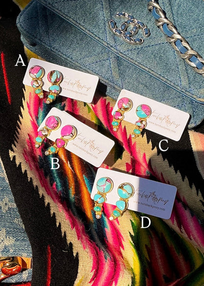 Fayrie Gold Earrings - Turnback Pony ™ - Earrings
