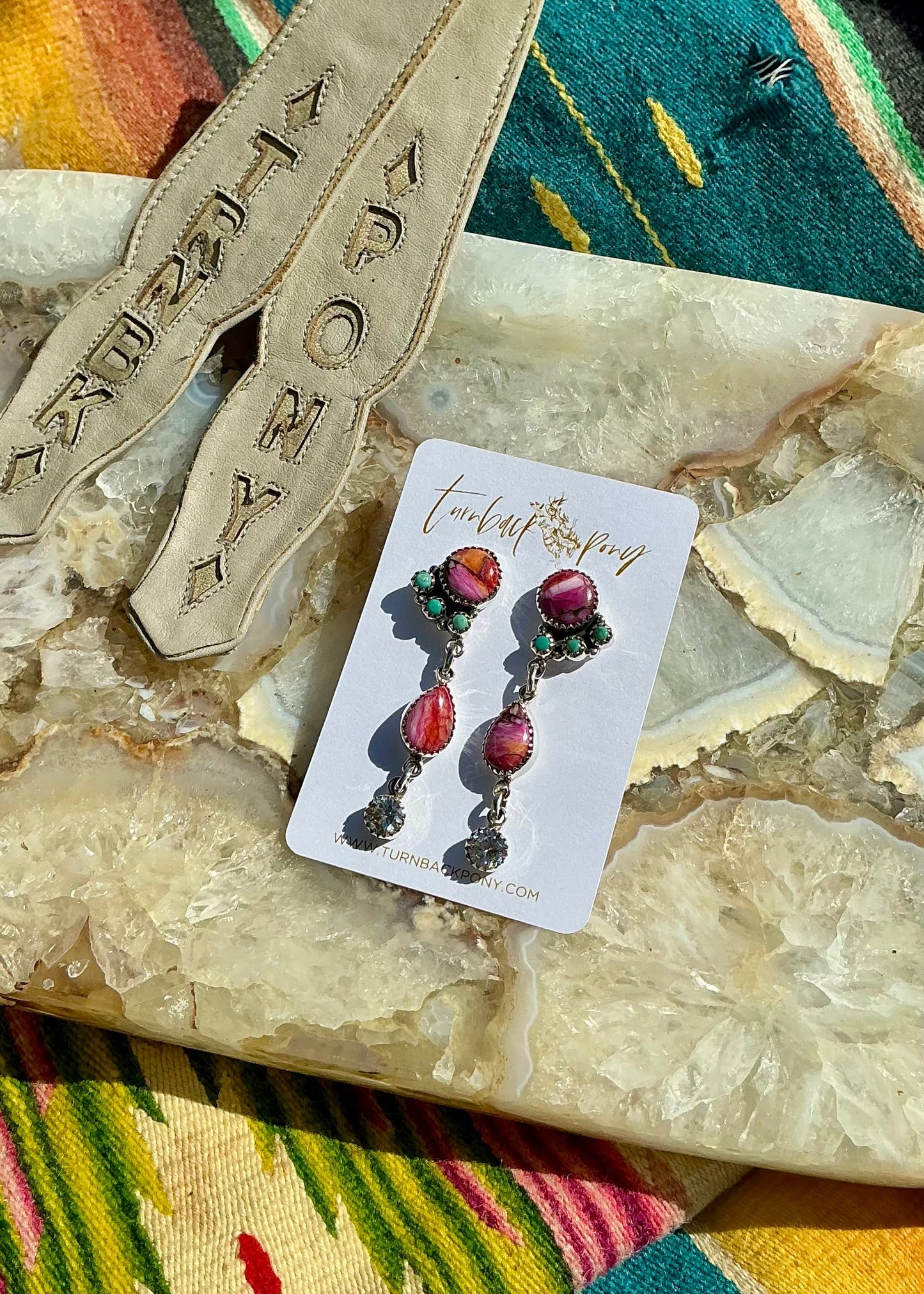 Icon Earrings - Turnback Pony ™ - Earrings