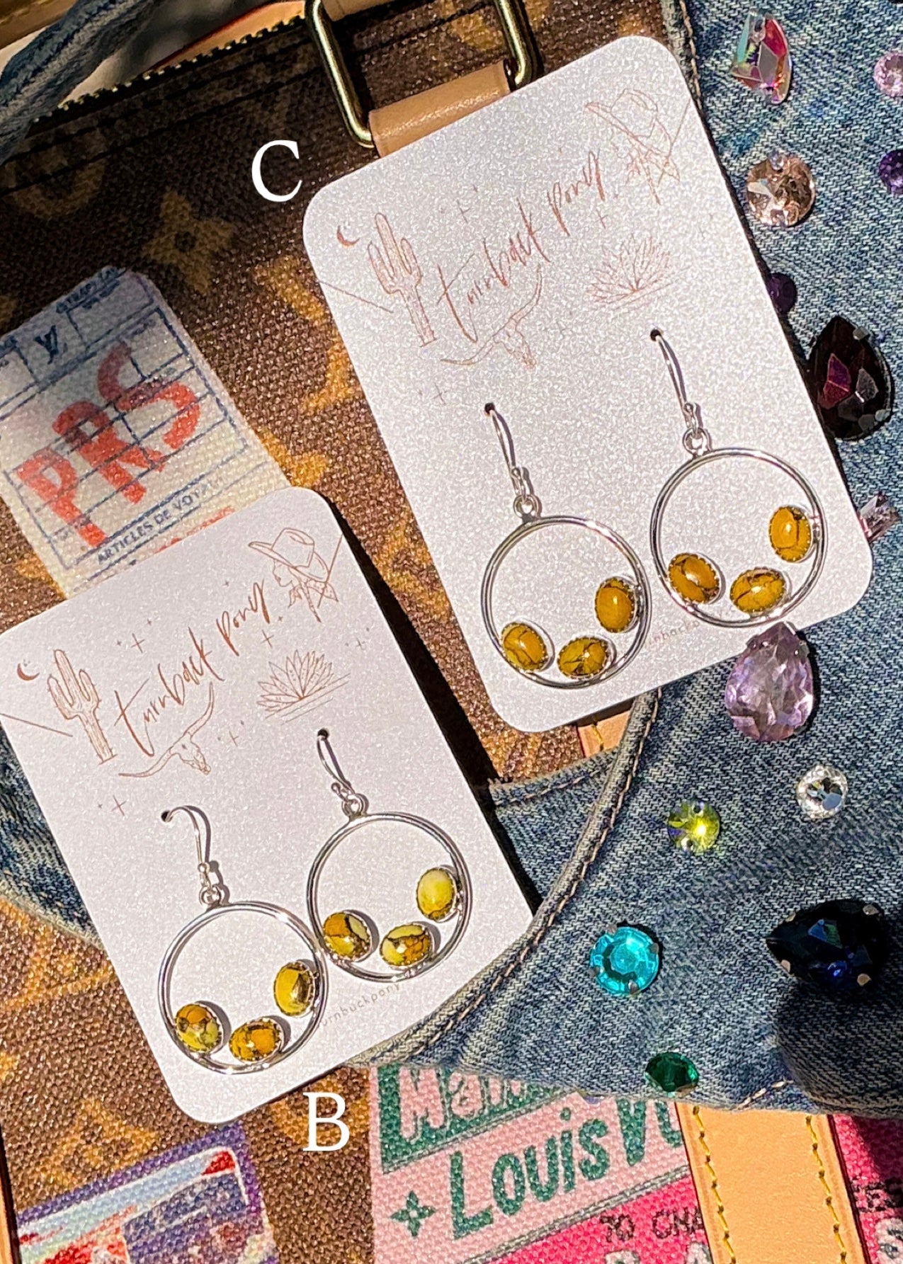 Leilani Earrings - Turnback Pony ™ - Earrings