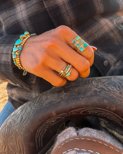 Gold KT Stack - Turnback Pony ™ - Rings