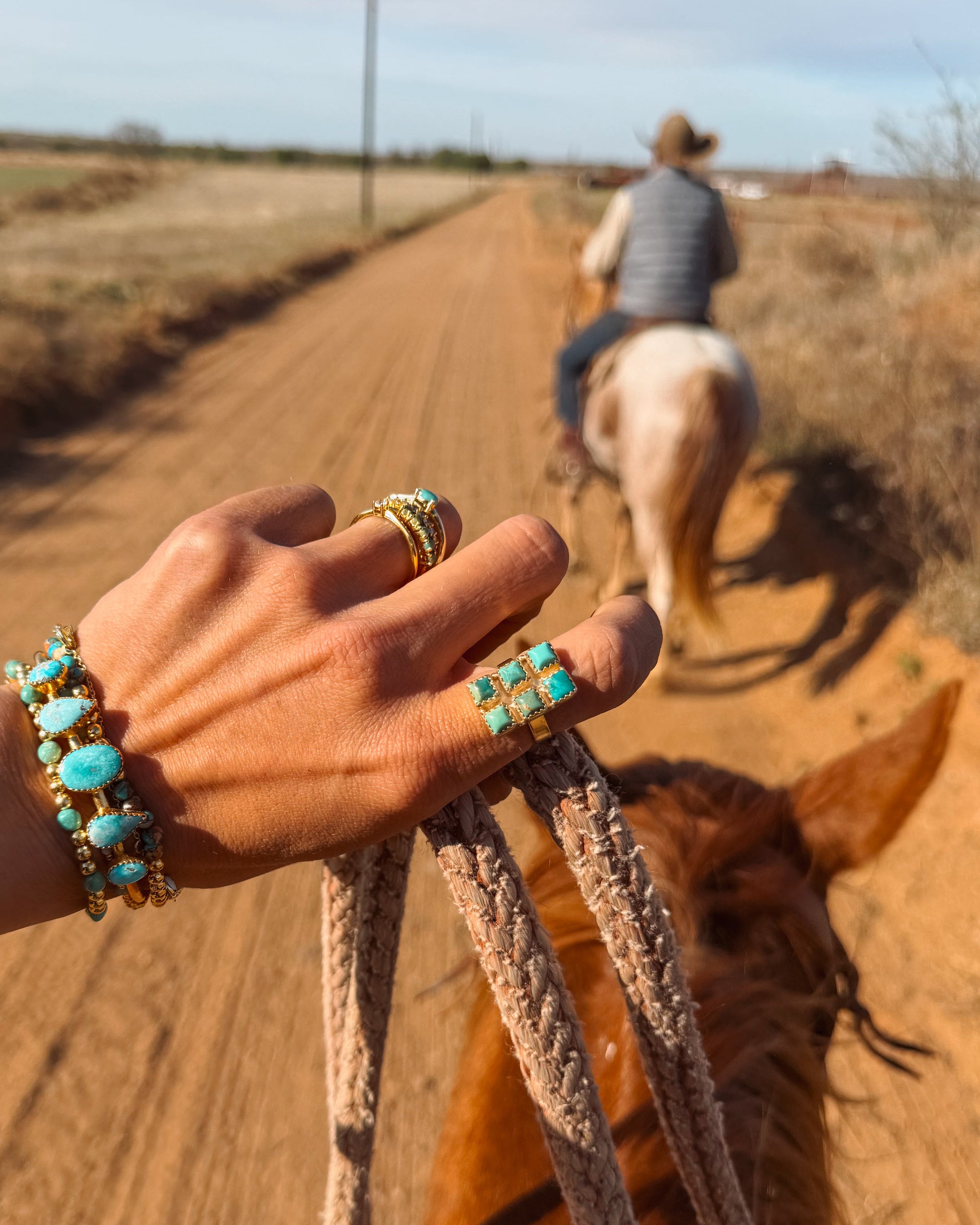 Gold KT Stack - Turnback Pony ™ - Rings