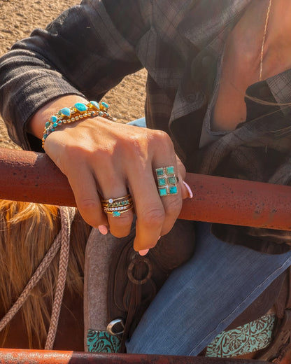 Gold KT Stack - Turnback Pony ™ - Rings