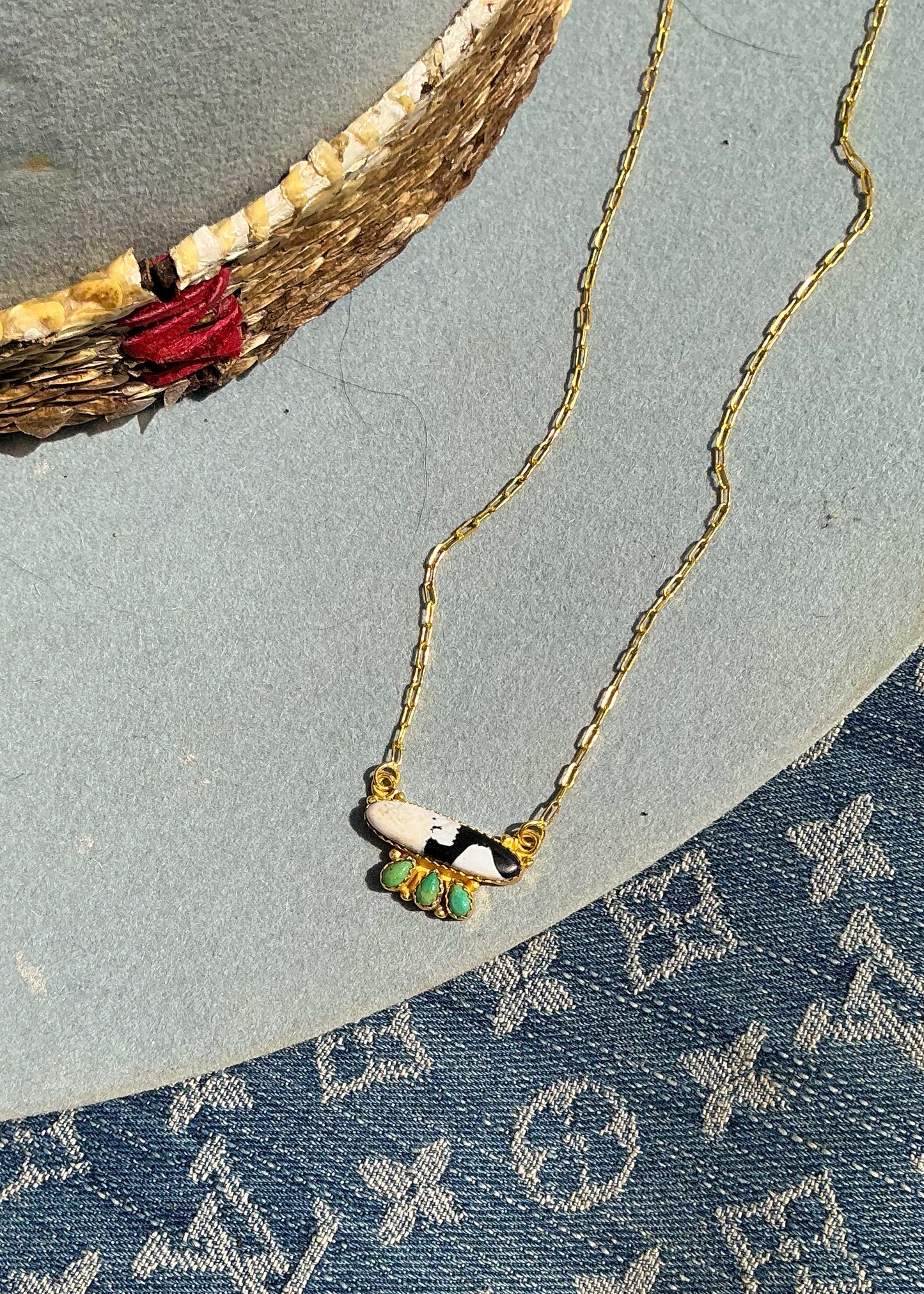 July Gold Necklace - Turnback Pony ™ - Necklace