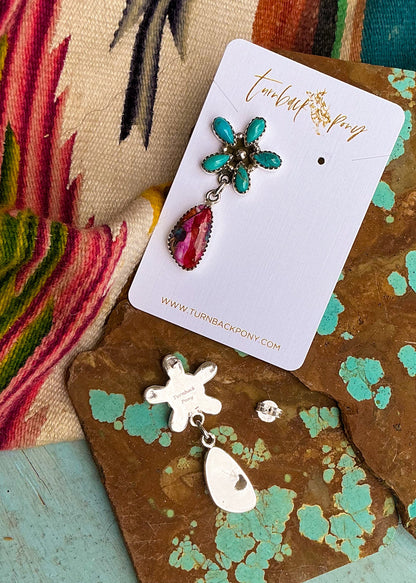 Pattern Earrings - Turnback Pony ™ - Earrings