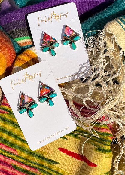 Tulip Earrings - Turnback Pony ™ - Earrings