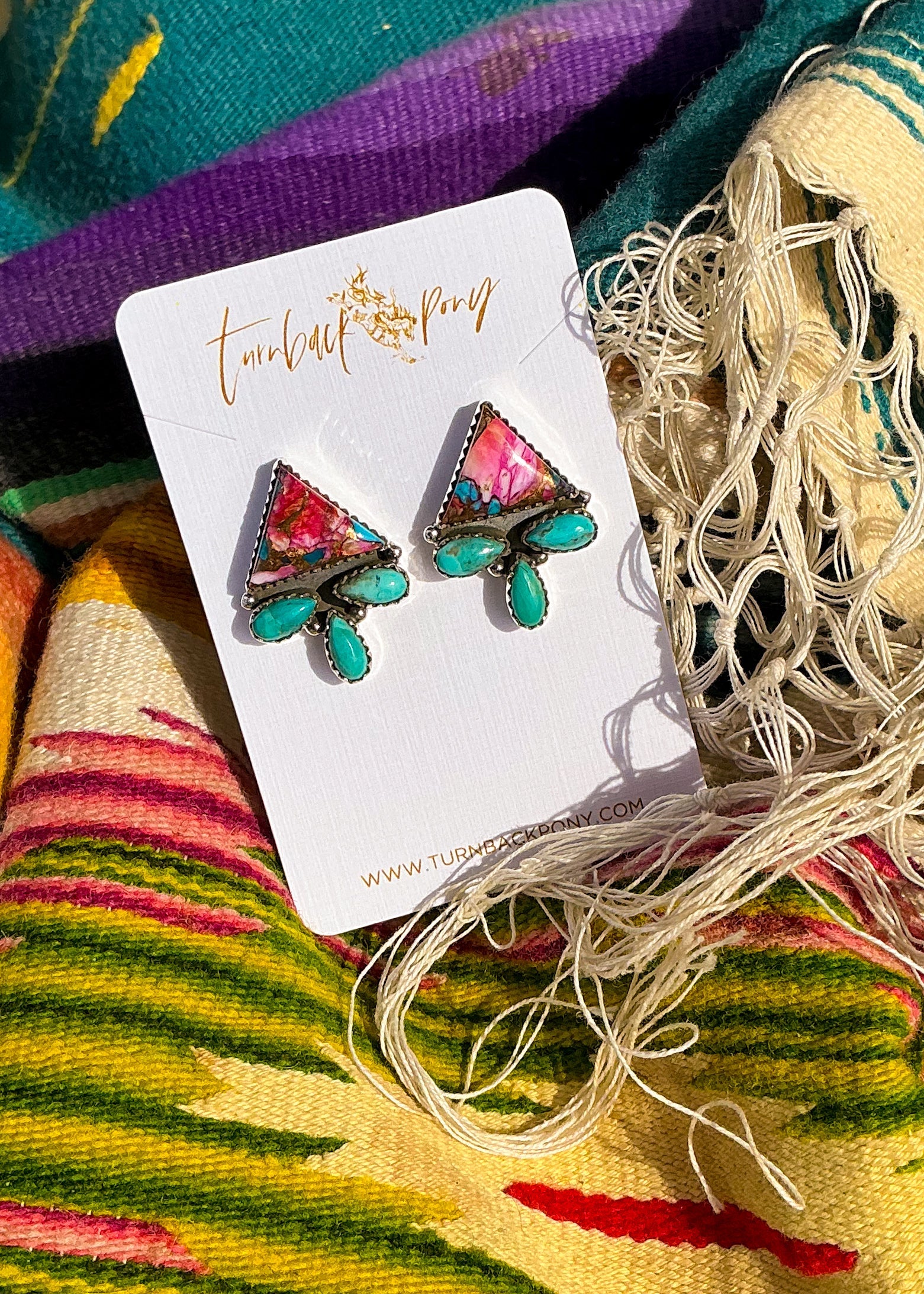 Tulip Earrings - Turnback Pony ™ - Earrings