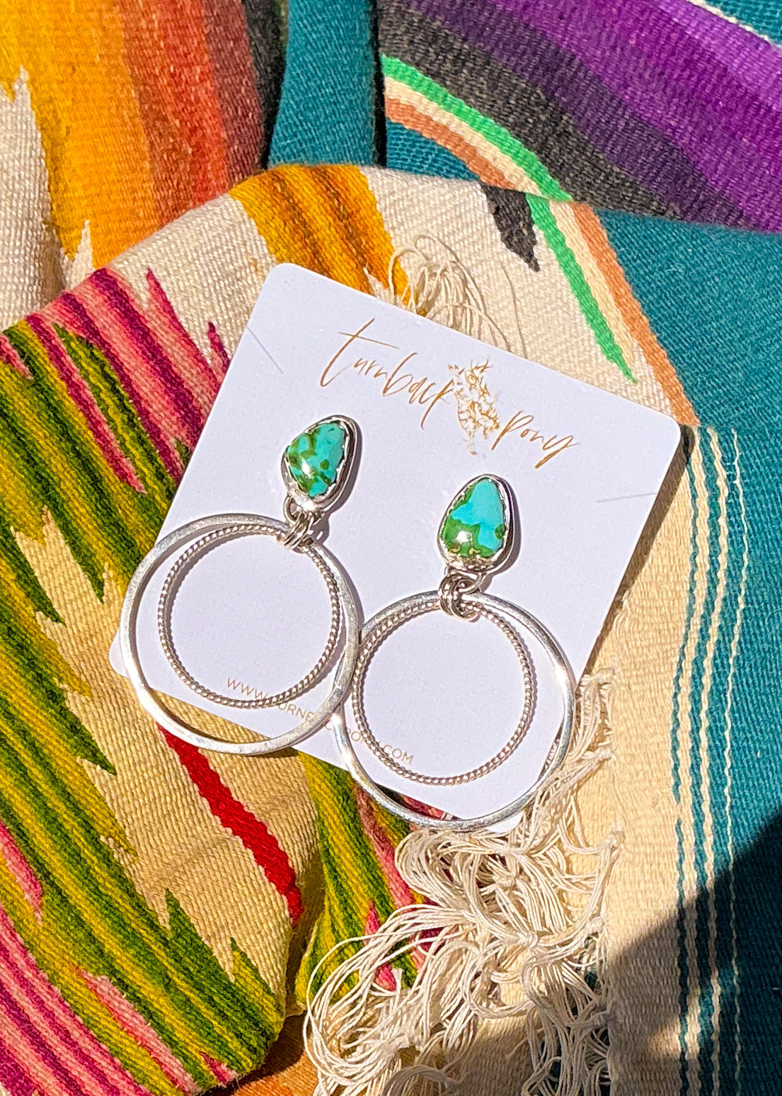 Honeydew Hoops - Turnback Pony ™ - Earrings