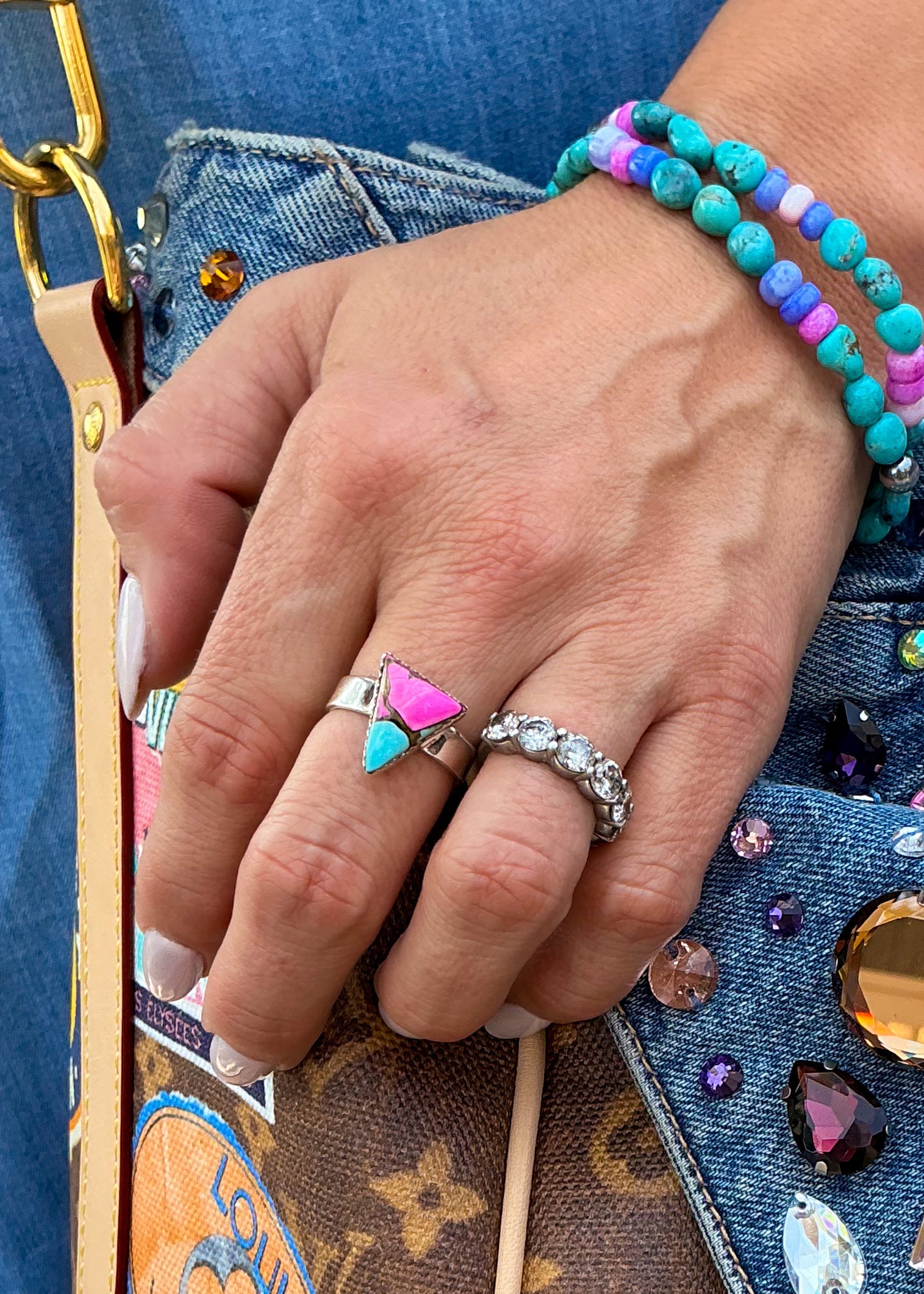 Temple Rings (Cotton Candy) - Turnback Pony ™ - Rings