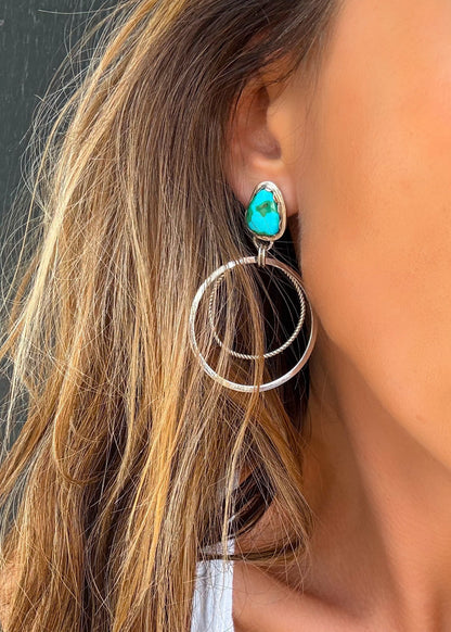 Honeydew Hoops - Turnback Pony ™ - Earrings