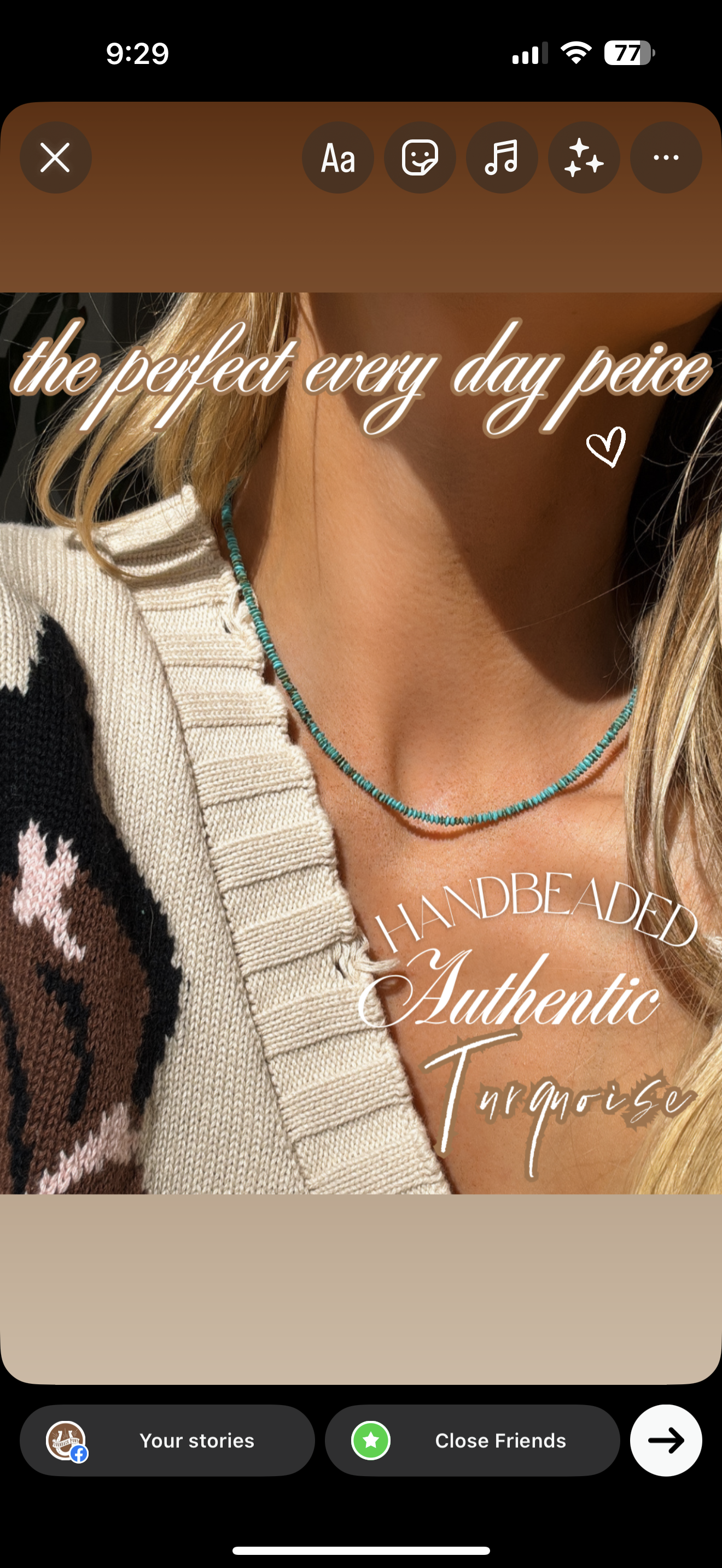 Beth’s Handmade Necklace