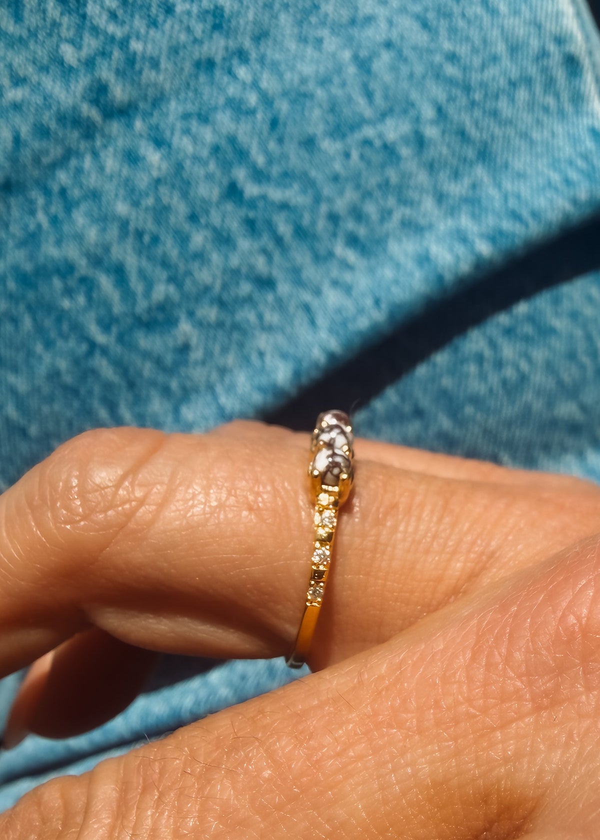 Gold Solo Dreamer Ring - Turnback Pony ™ - Rings