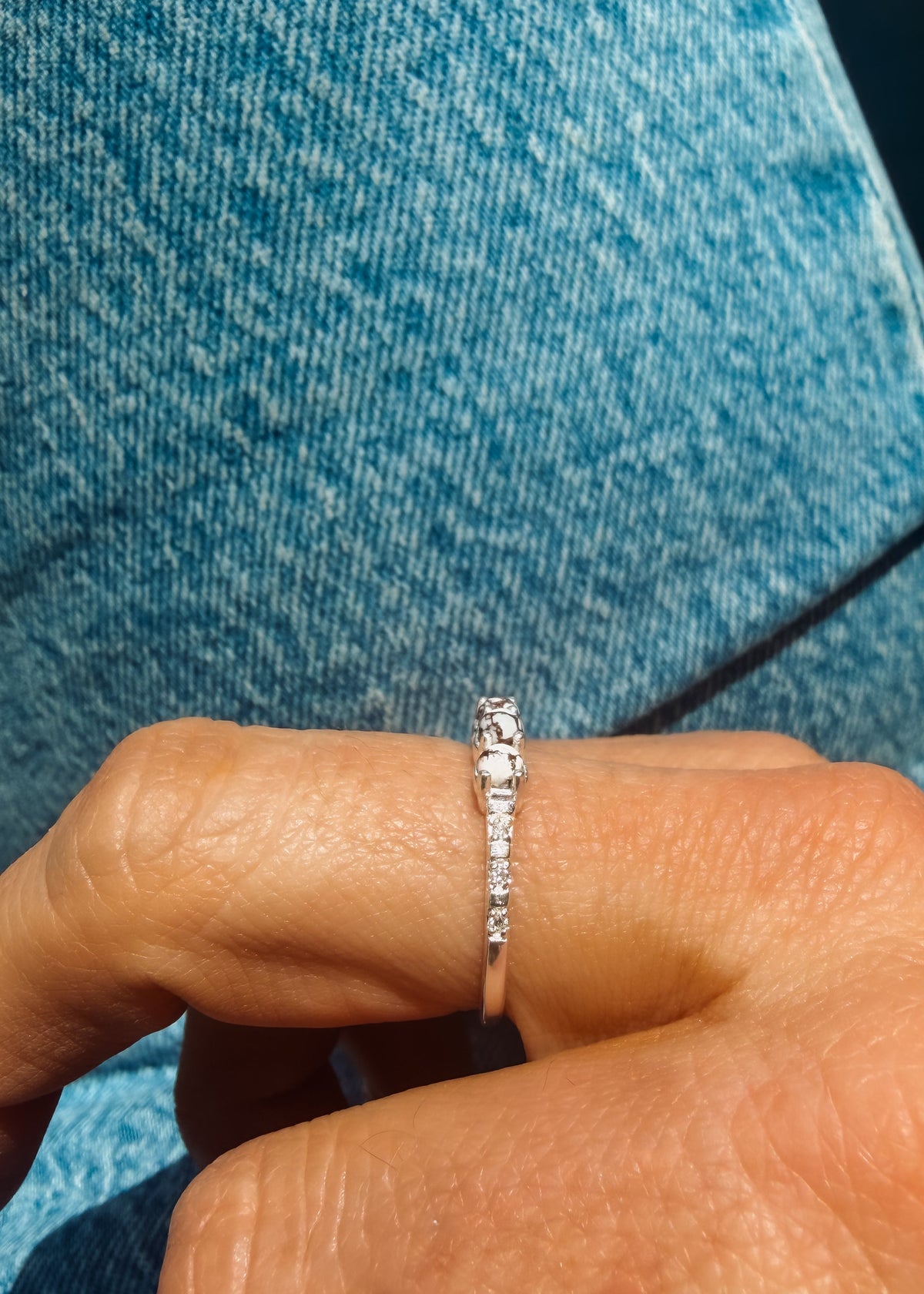 Solo Dreamer Diamond Ring - Turnback Pony ™ - Rings