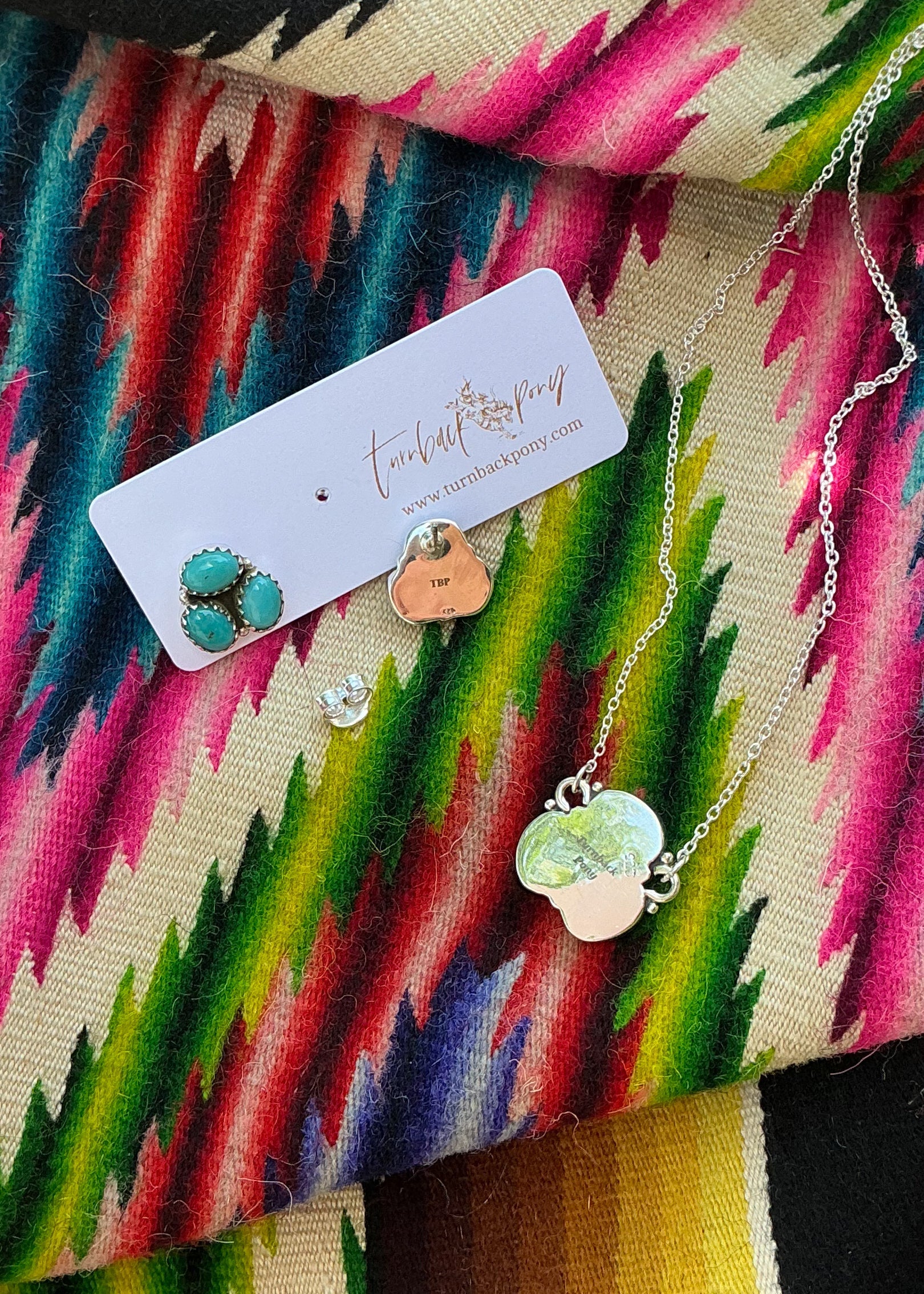 Nashville Set - Turnback Pony ™ - Necklace earring set